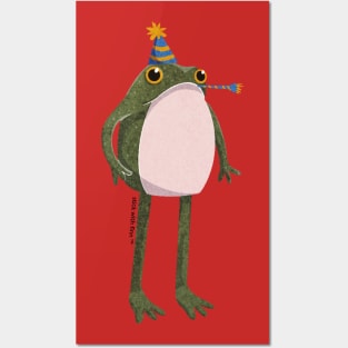 Party Frogson` Posters and Art